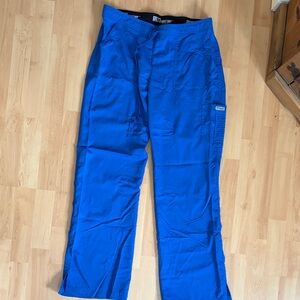 Grey's Anatomy Bright Blue Cargo Pants